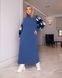 Сукня синя 1532-13 фото