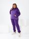 Теплий костюм трійка - фіолетовий 2114-1 фото 1