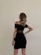 Вишукана сукня чорна 527-1 фото 2
