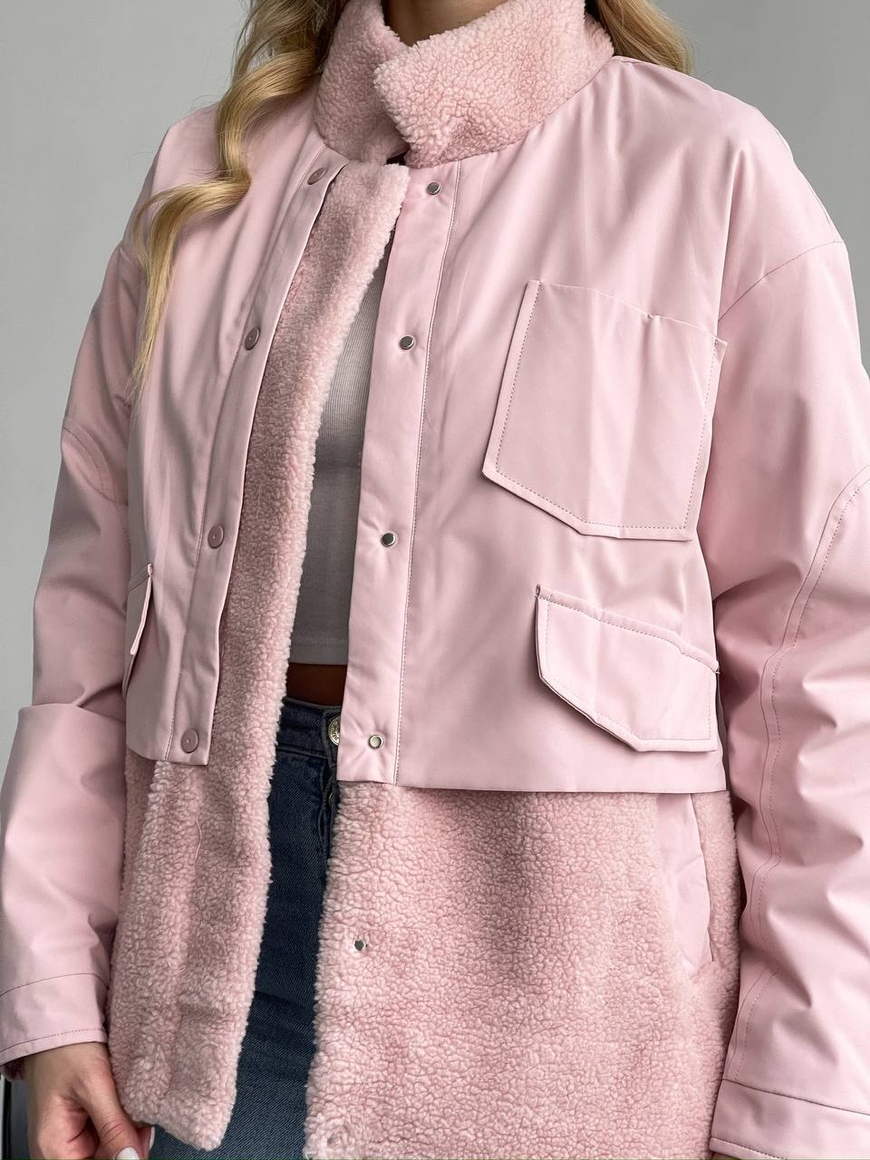 Куртка рожева 729-1 фото
