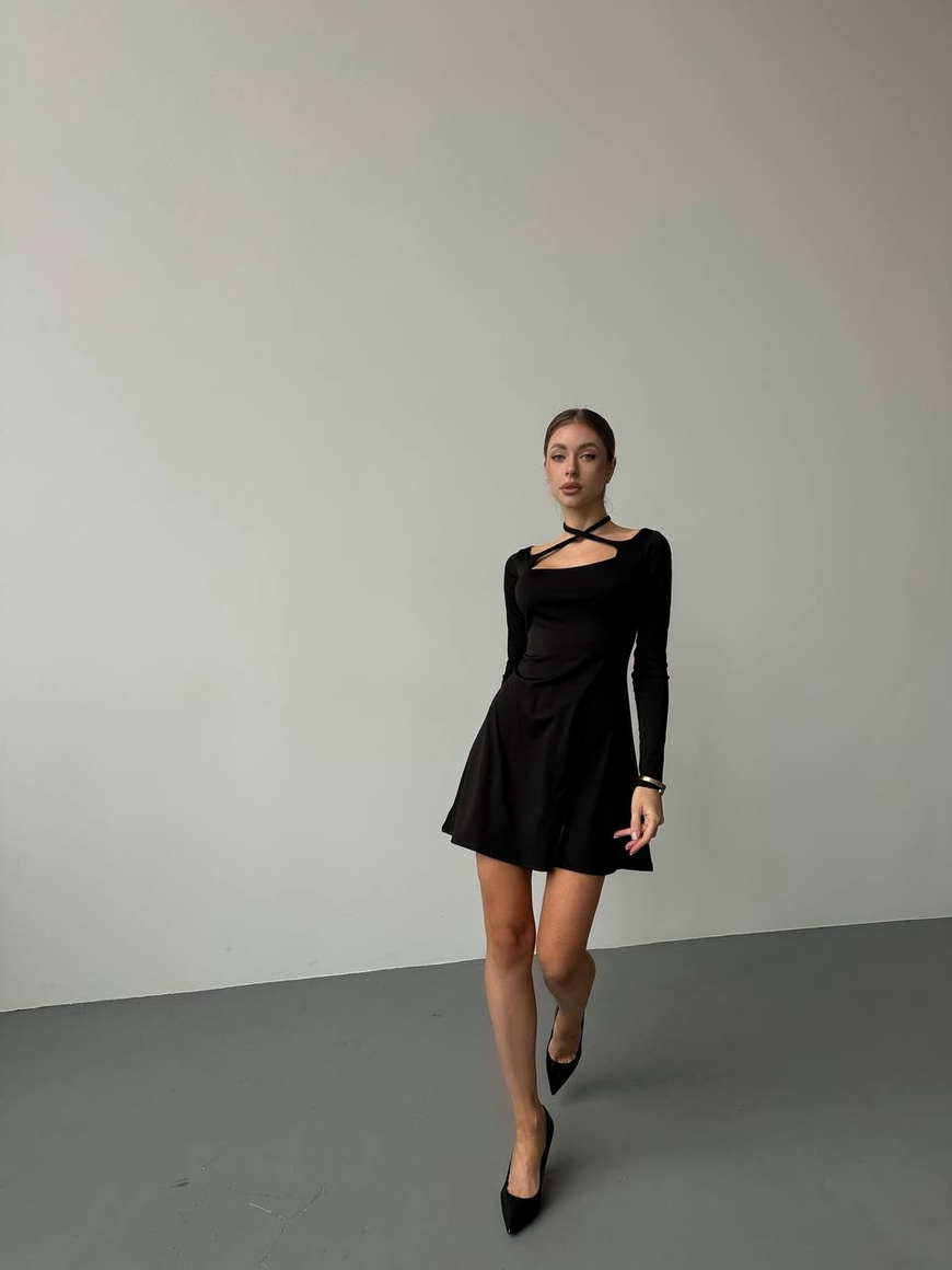Сукня чорна 531-1 фото