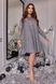 Сяюча сукня на свято - срібло 929-1 фото 1